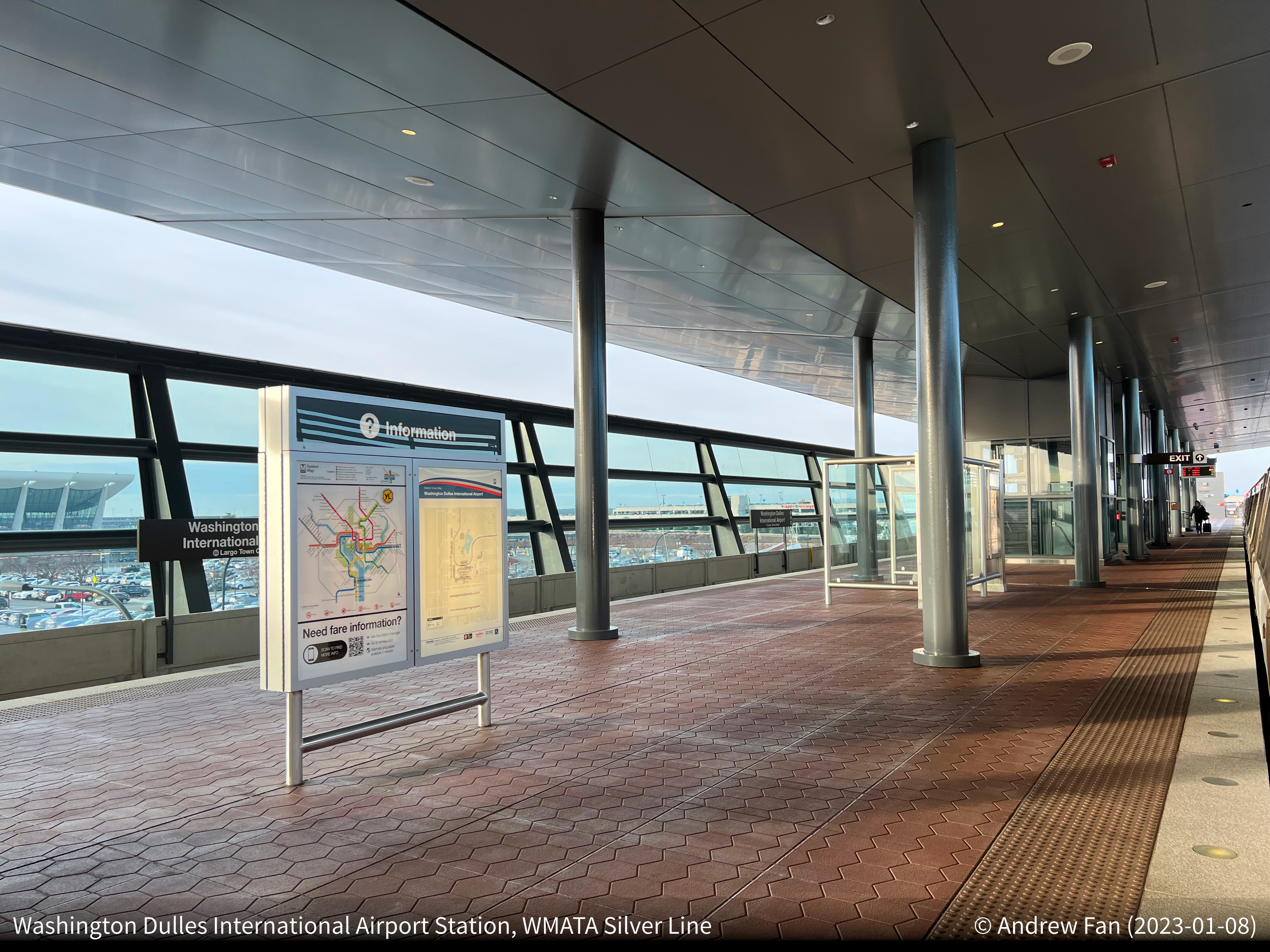 Washington Dulles International Airport Station