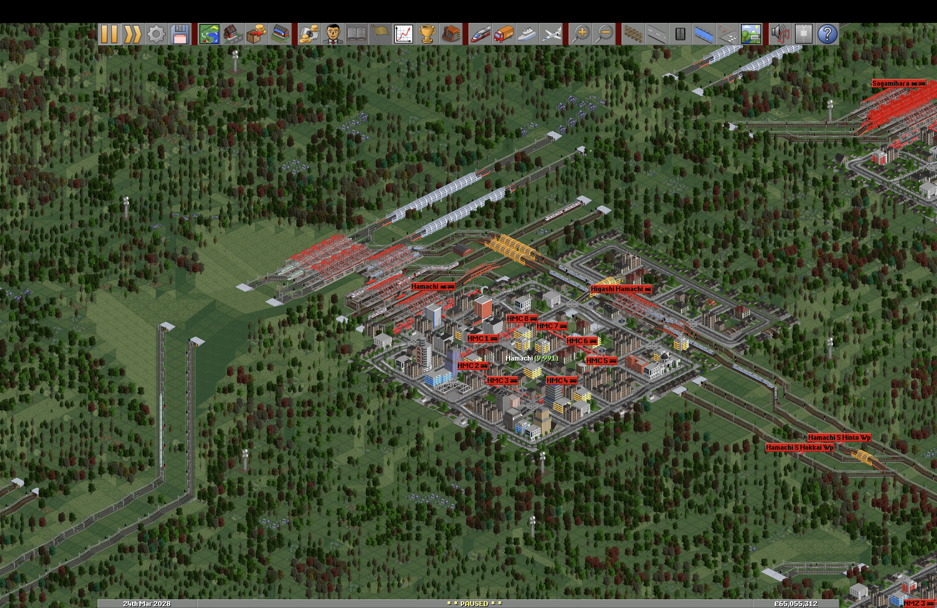 Hamachi, the cursed bottleneck junction